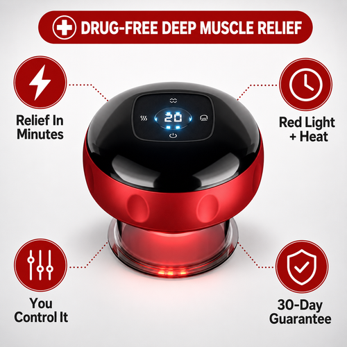 Cordia Smart Cupping Massager — Foot Pain Relief